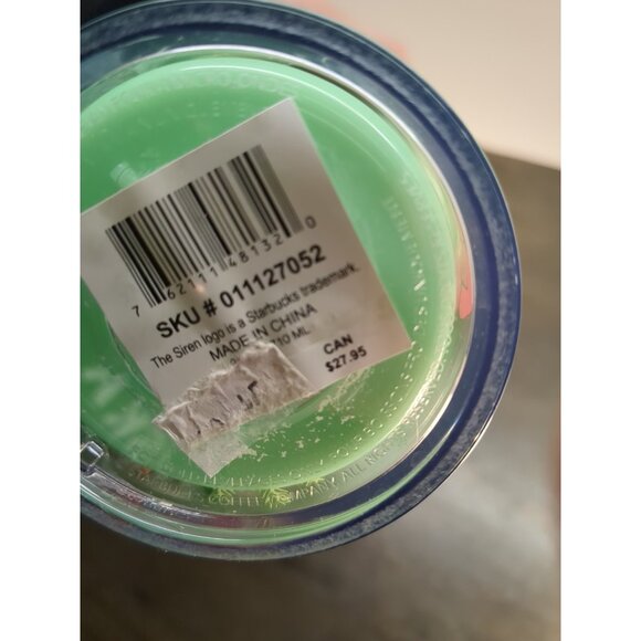 Starbucks Christmas 2021 Green Poinsettia 24oz Tumbler COLOR CHANGE Cold Cup - Picture 8 of 8